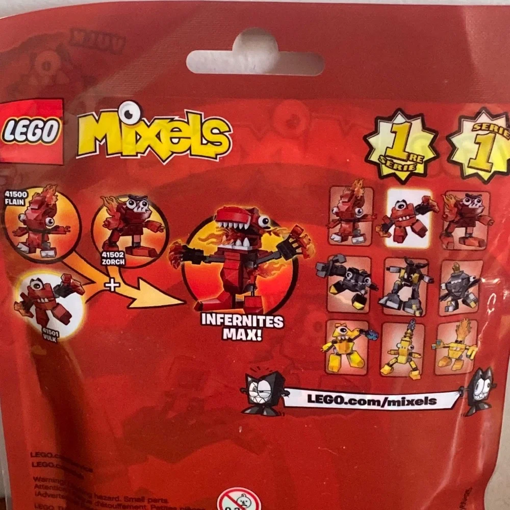 NEW (Series 1) Lego Mixels. “Vulk”. 69 pieces. - Picture 8 of 8